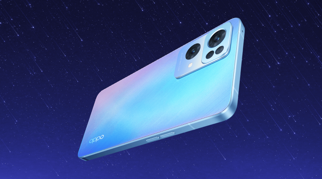 Oppo Reno 7 : Son prix fuite et annonce assez peu de changements