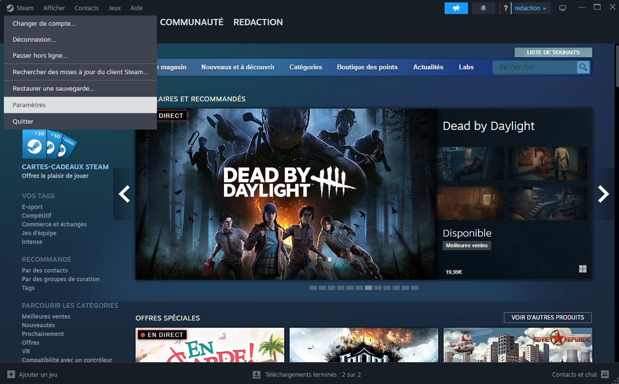 Comment déplacer un jeu Steam vers un autre disque dur ou SSD ?