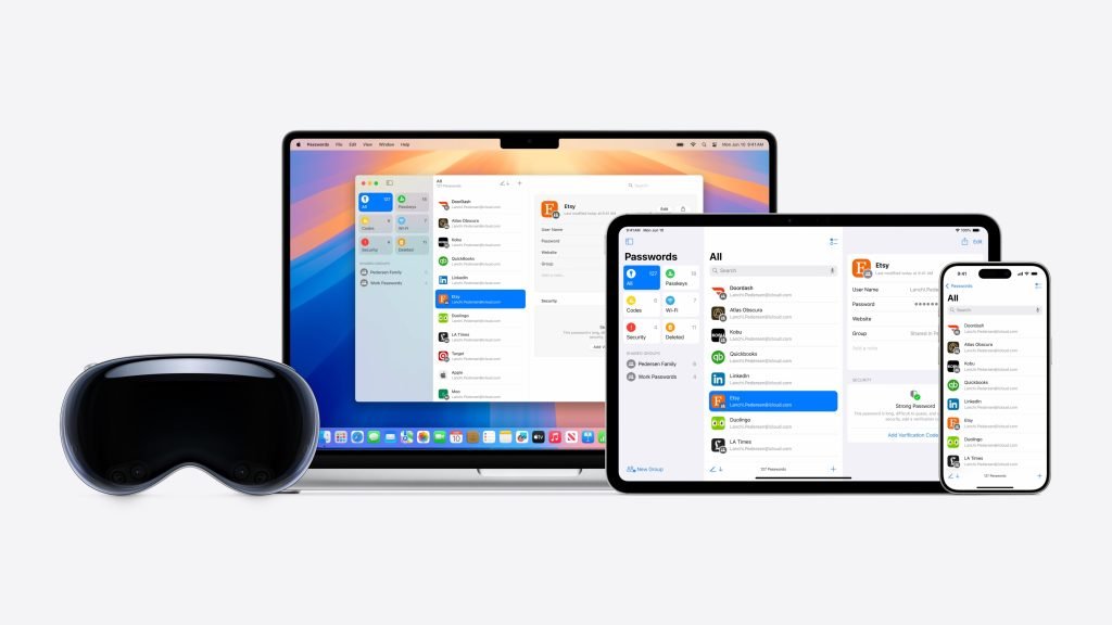 passwords apple