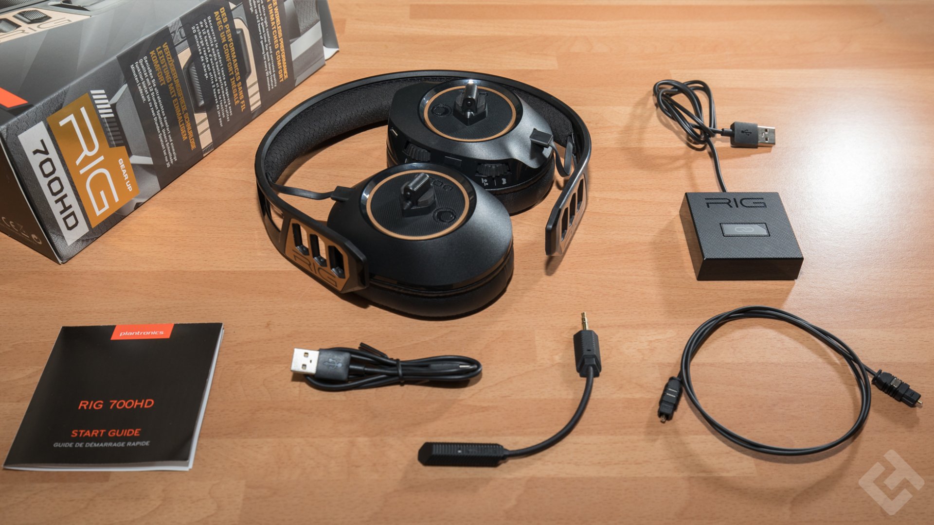 Plantronics RIG 700HD unboxing