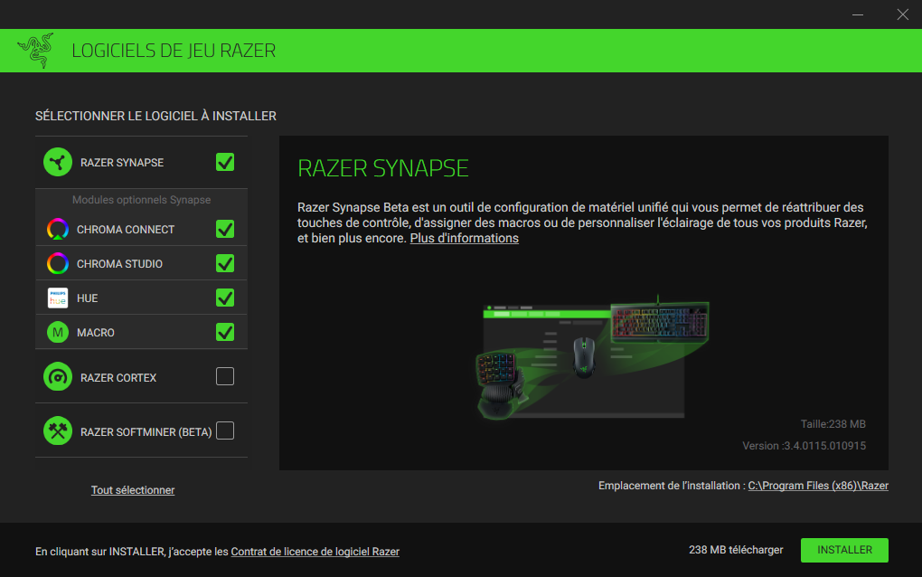 test razer synapse