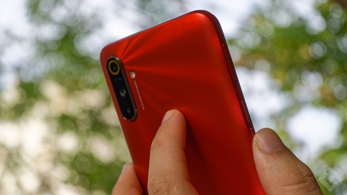 realme C3 - utilisation capteur d'empreintes