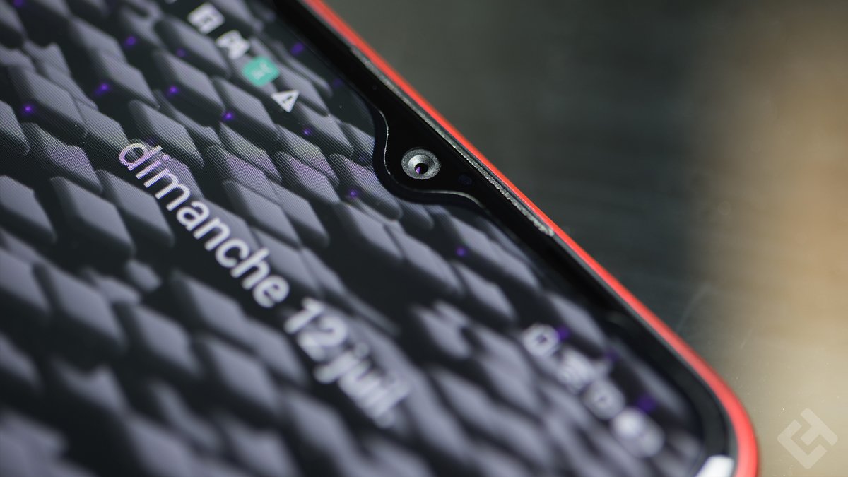 realme C3 - encoche appareil photo