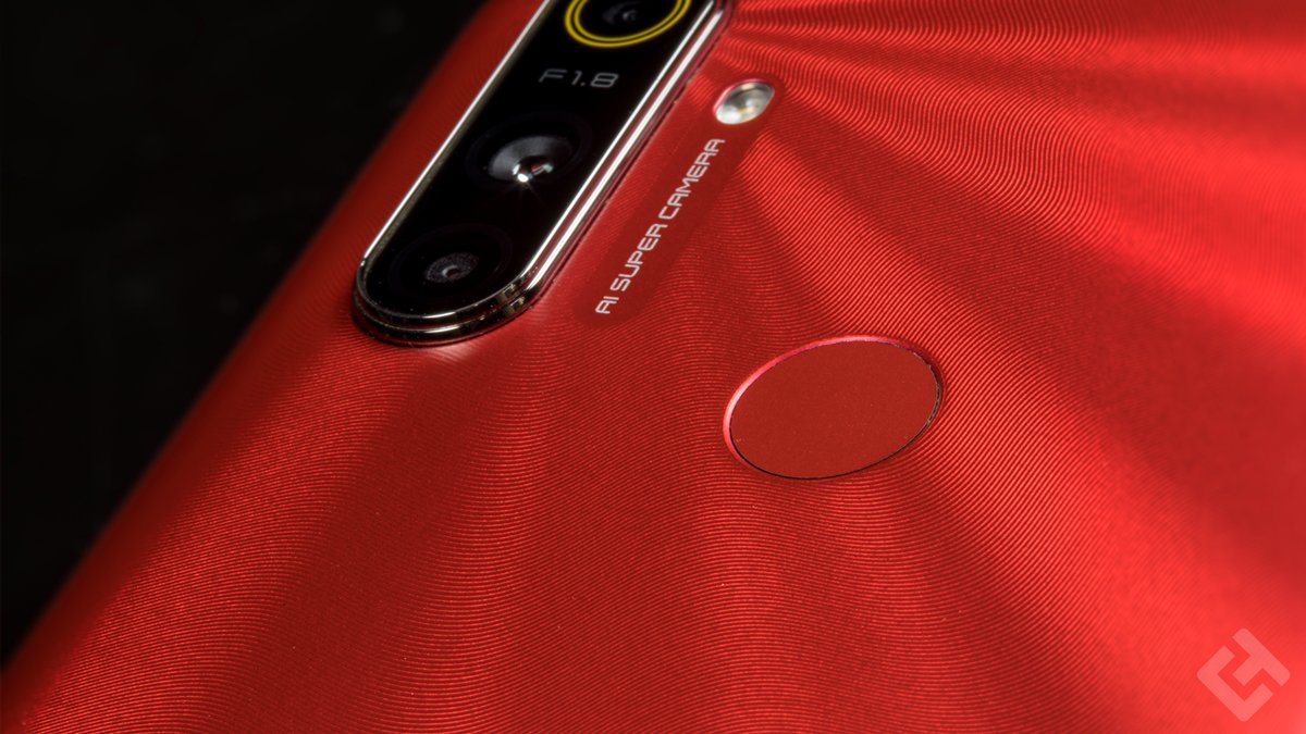 realme C3 - capteur d'empreinte digitale