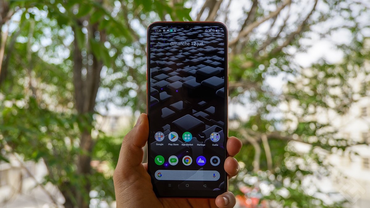 realme C3 - écran