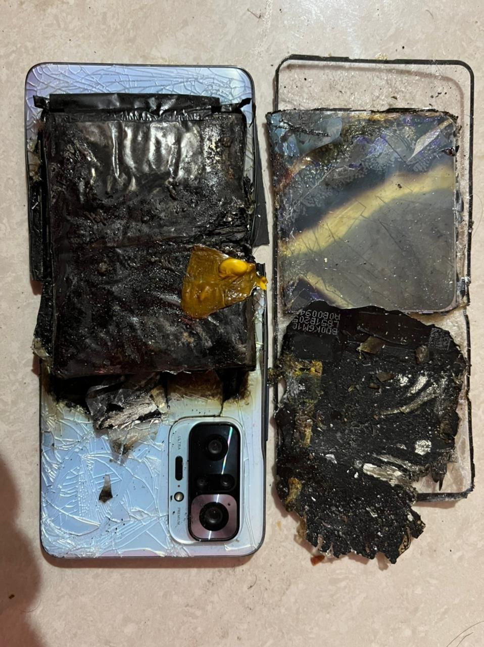 Un utilisateur voit son Redmi Note 10 Pro exploser en Inde