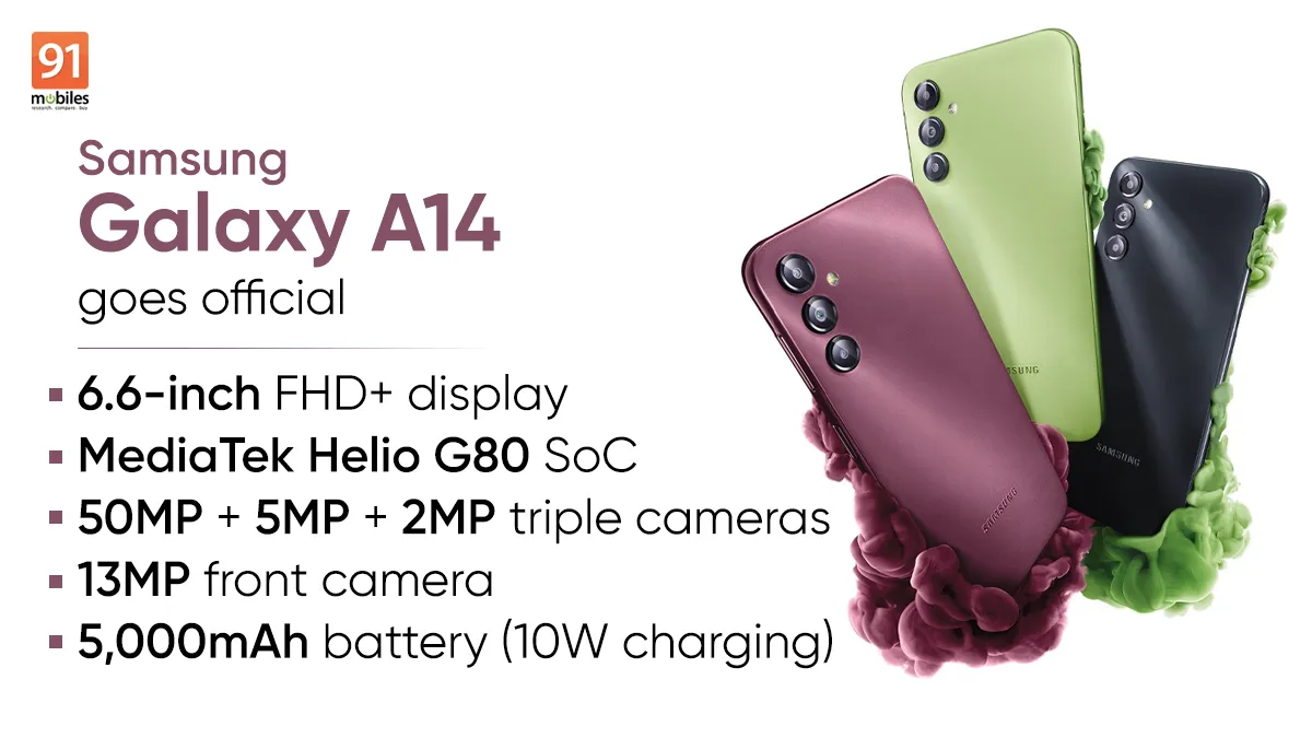 Samsung Galaxy A14 4G : prix, caractéristiques, toutes les infos sur le smartphone