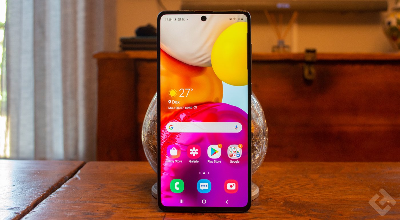 test galaxy a71
