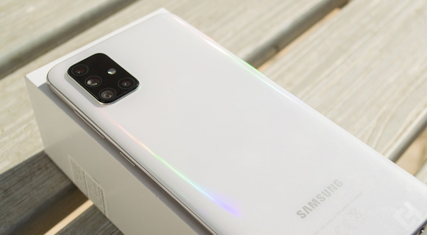 galaxy a71 test