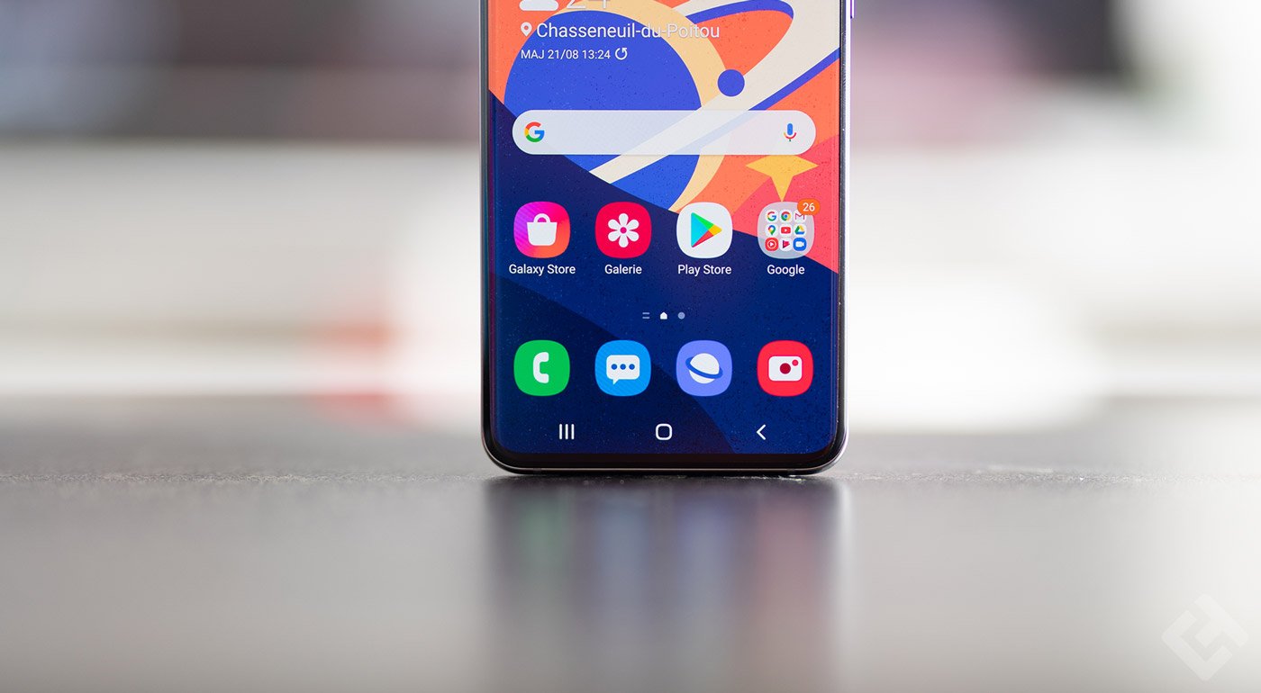écran galaxy S20 avis