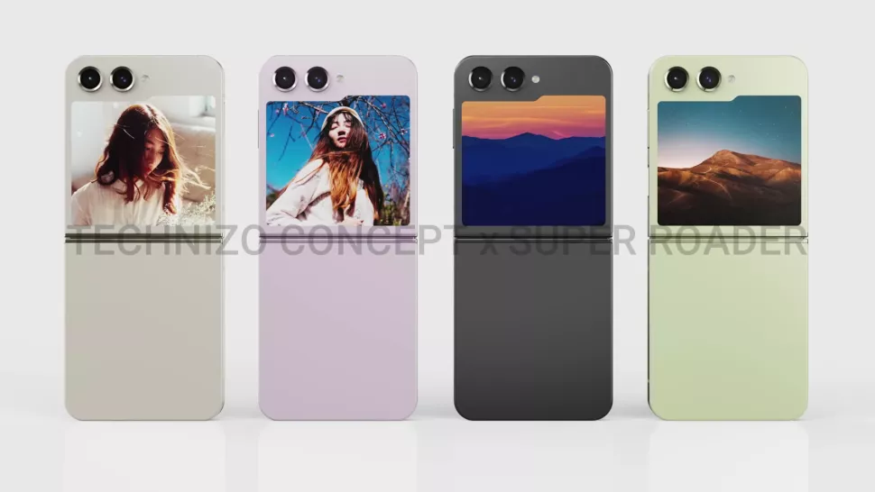 fuite des samsung galaxy z flip 5