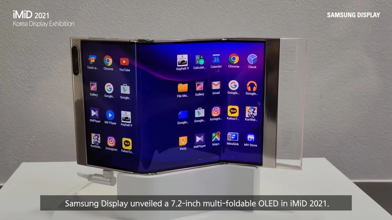 Samsung accélère le développement de son nouveau smartphone tri-pliable