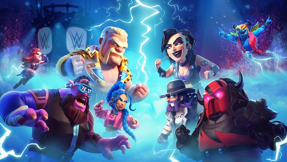 star cactch wwe clash of clans