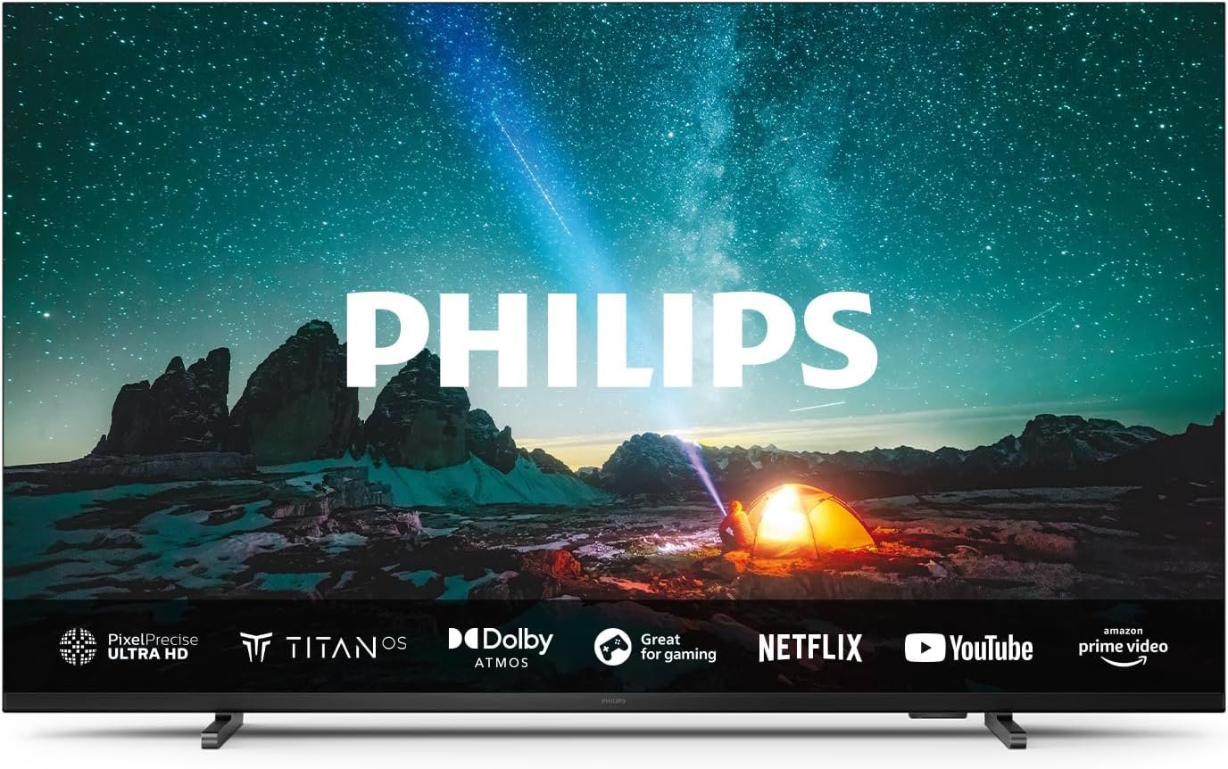 tele philips 4K 55 pouces promo amazon