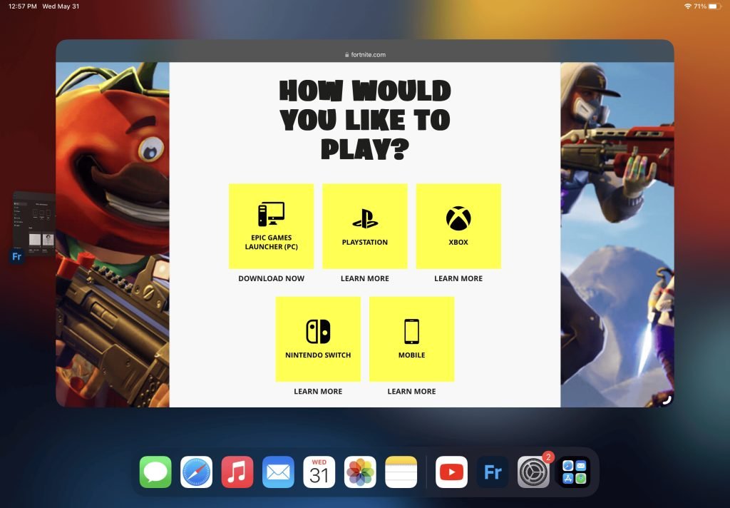 téléchargement de fortnite sur mac