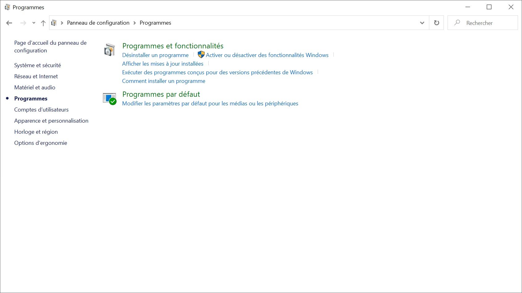terminal linux sur windows