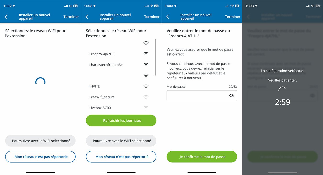 Configuration du Configuration du Devolo Wi-Fi 6 répéteur 3000