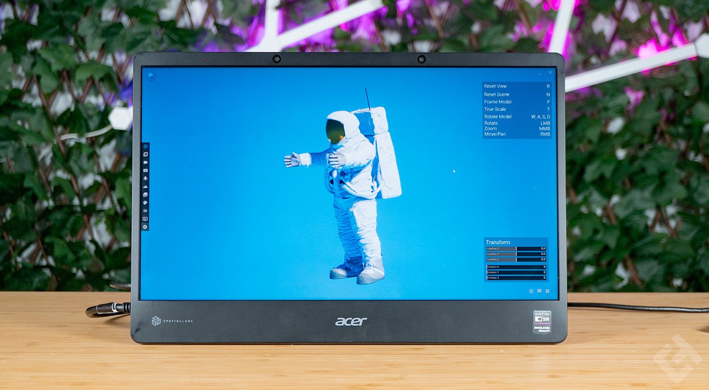 test acer nitro spatiallabs view