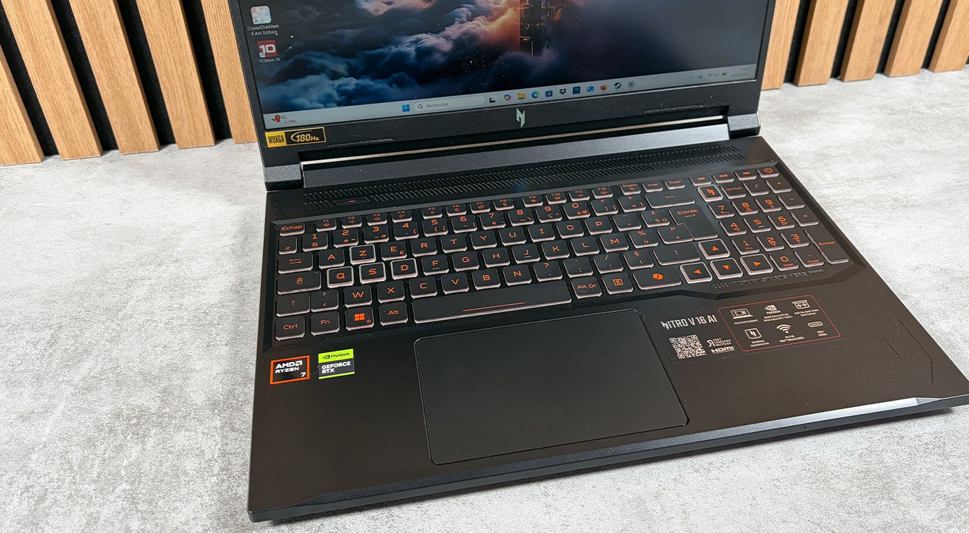 test acer nitro v 16 ai