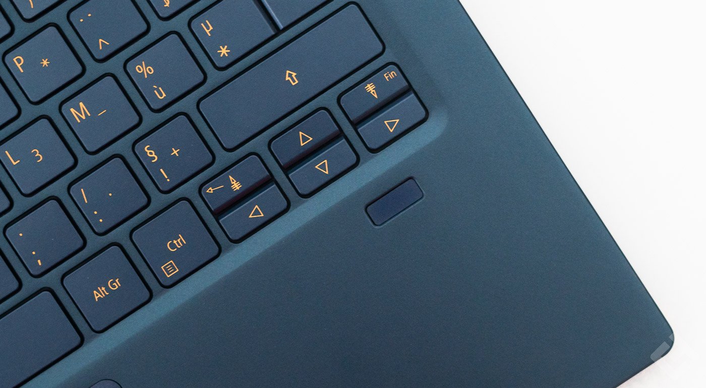 acer swift 5 2020 touch id