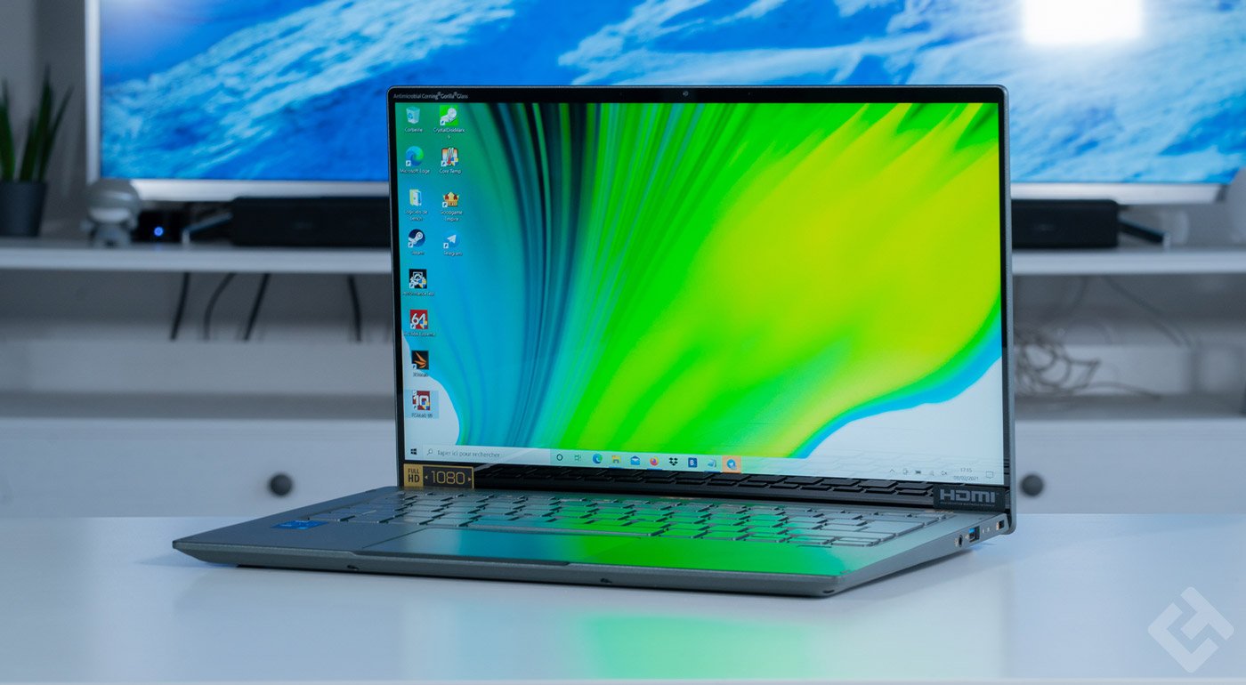 Test Acer Swift 5 SF514-55T : l'ultrabook encore amélioré
