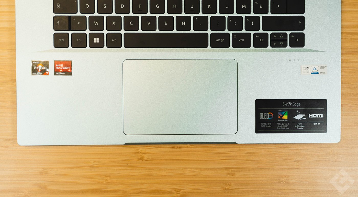 Trackpad du Acer Swift Edge SFA16-41