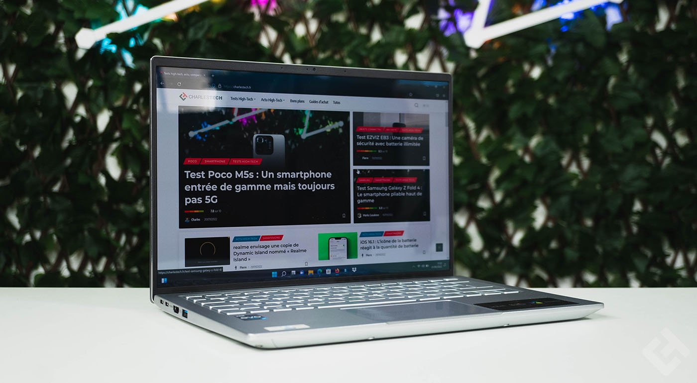 Acer Swift 3 OLED test