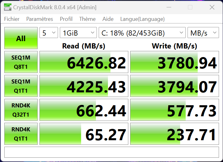 ssd du alienware m16 r1