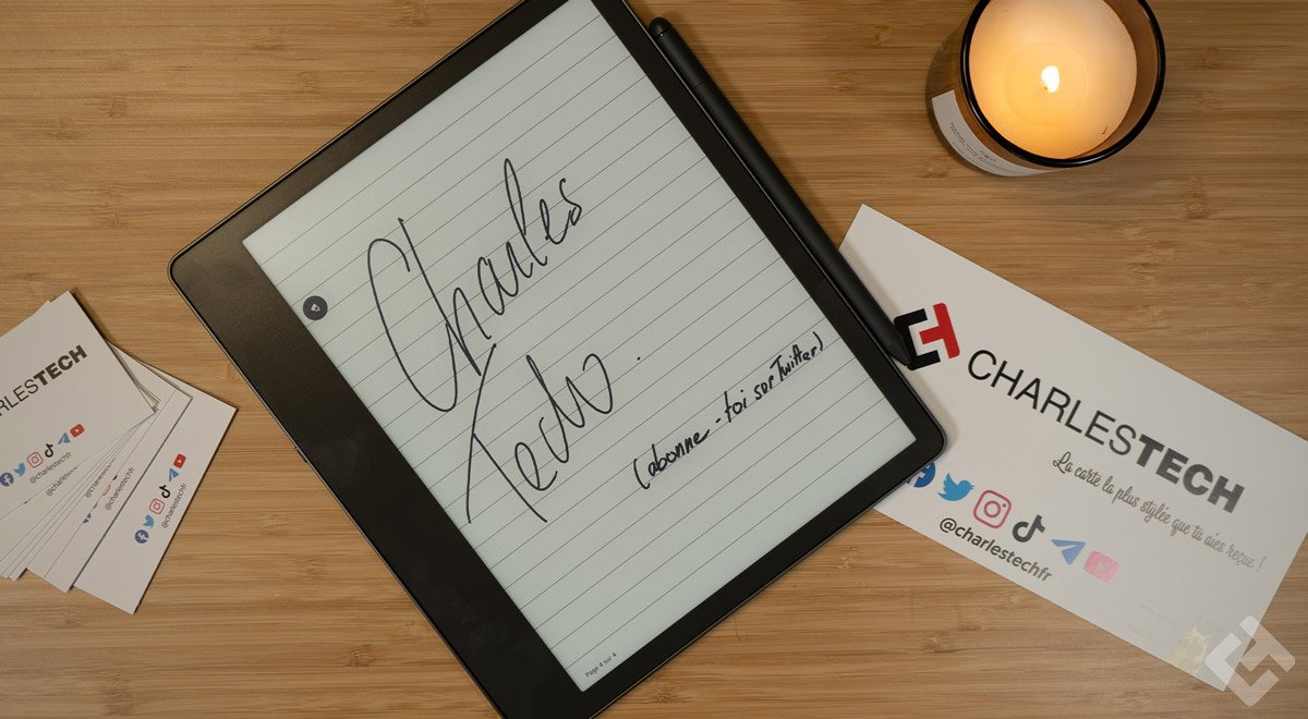 Test Amazon Kindle Scribe : La liseuse multifonctions haut de gamme