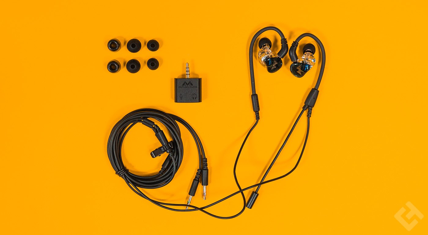 Contenu de la boîte des Antlion Audio Kimura Duo