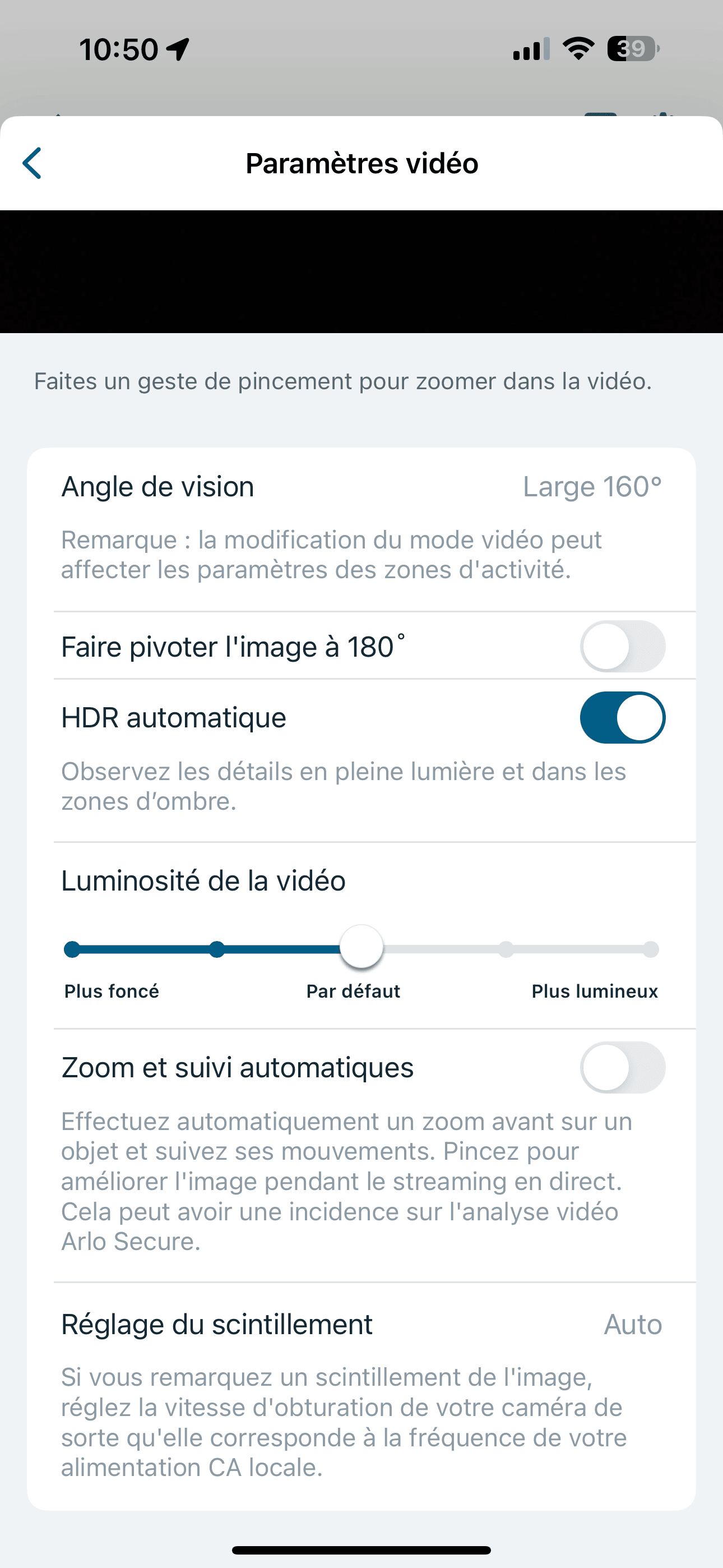 application arlo pro 5