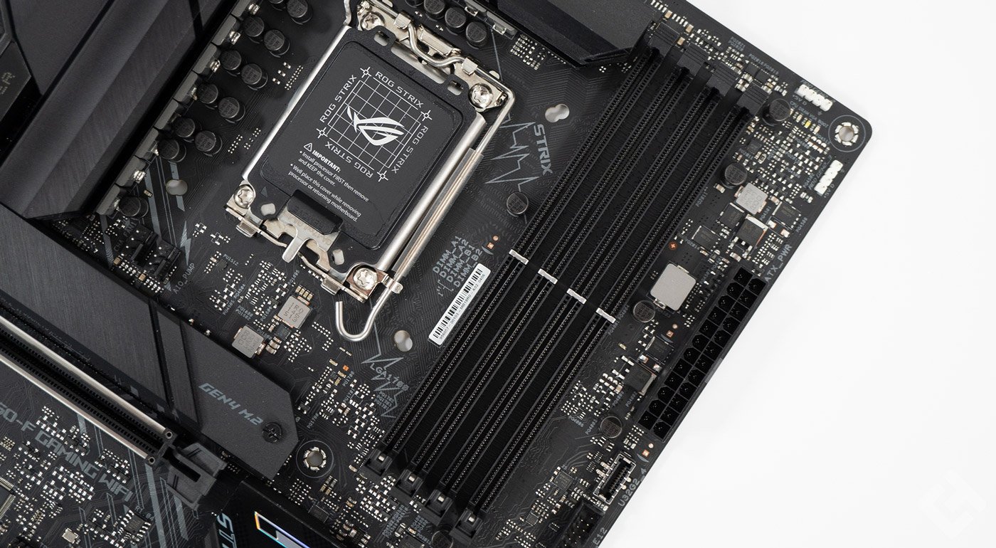 Test Asus ROG Strix B660-F Gaming WiFi : Design