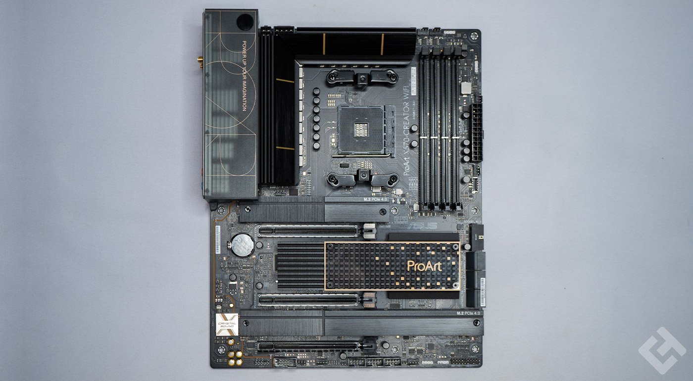 Test Asus ProArt X570 Creator WiFi : La carte mère sobre dédiés aux professionnels