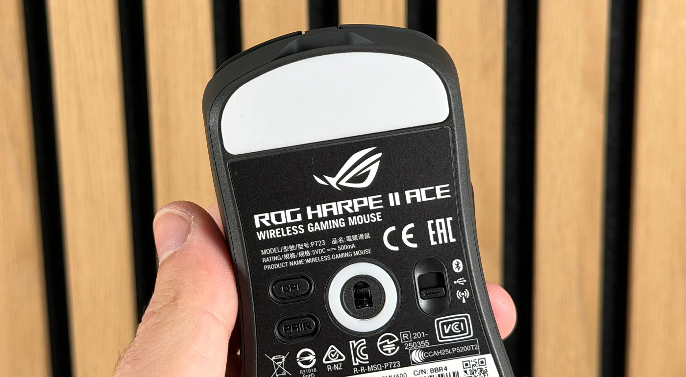 Test asus rog harpe II ace