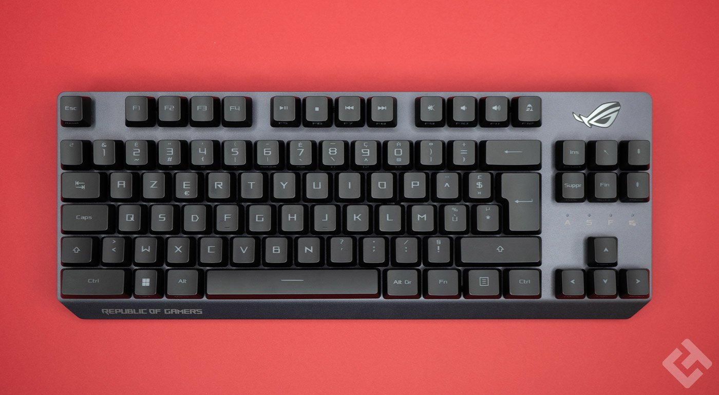 Test Asus ROG Strix Scope RX TKL Wireless Deluxe : Un clavier au nom ultra-long