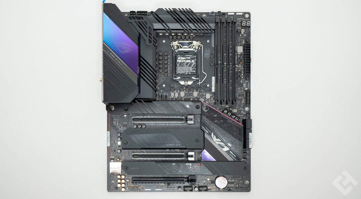 test asus rog strix z590 e gaming wifi