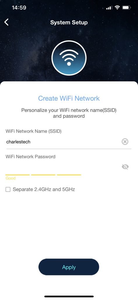 Configuration Wi-Fi Asus TUF AX4200