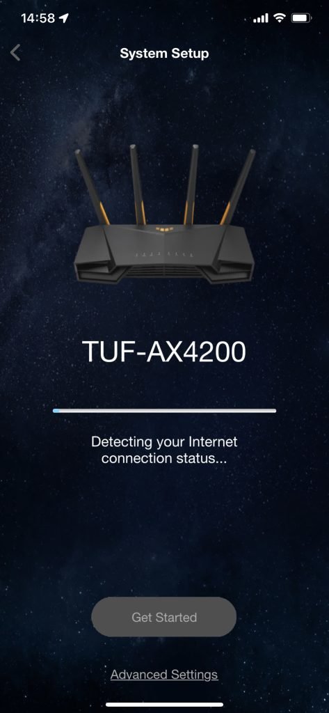Configuration Asus TUF AX4200