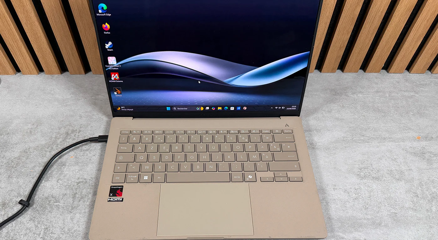 test du asus zenbook a14