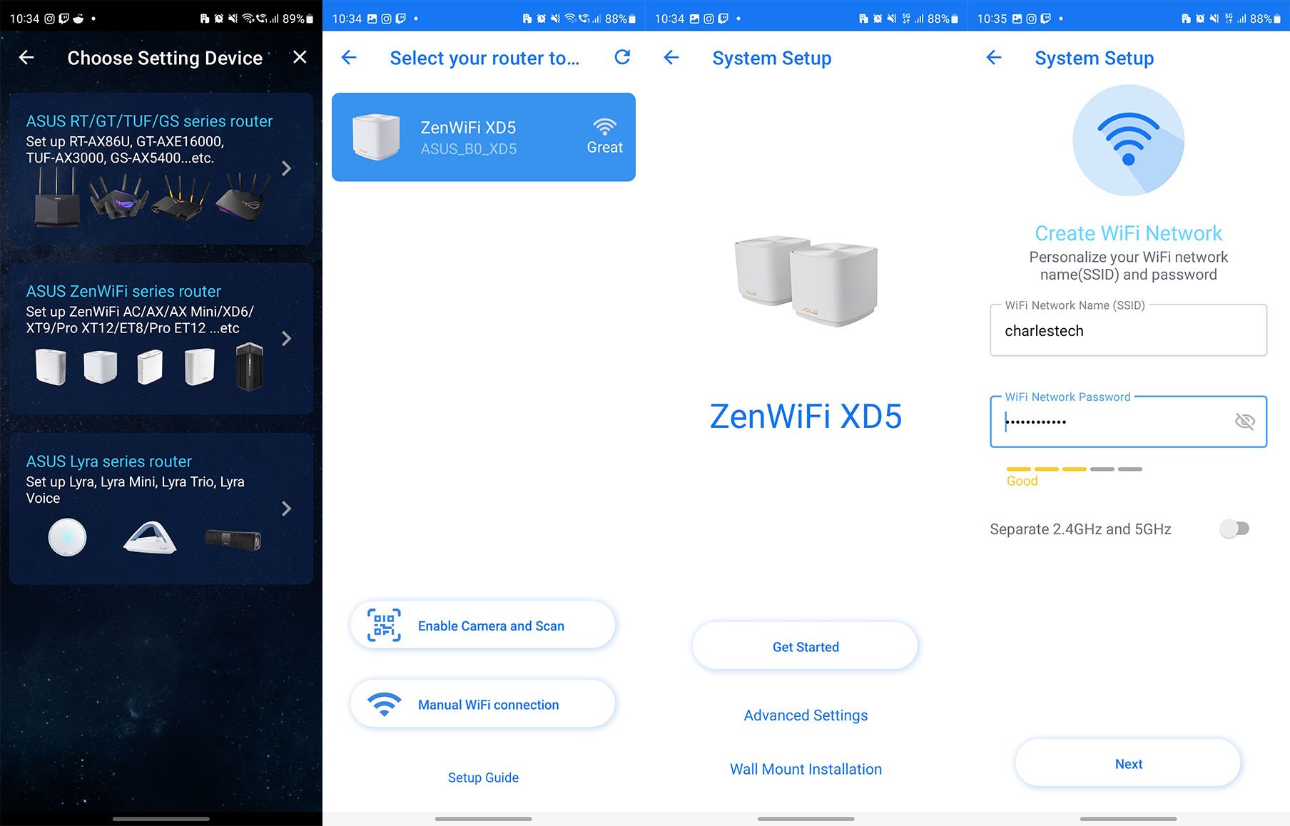 Configuration Asus ZenWifi XD5
