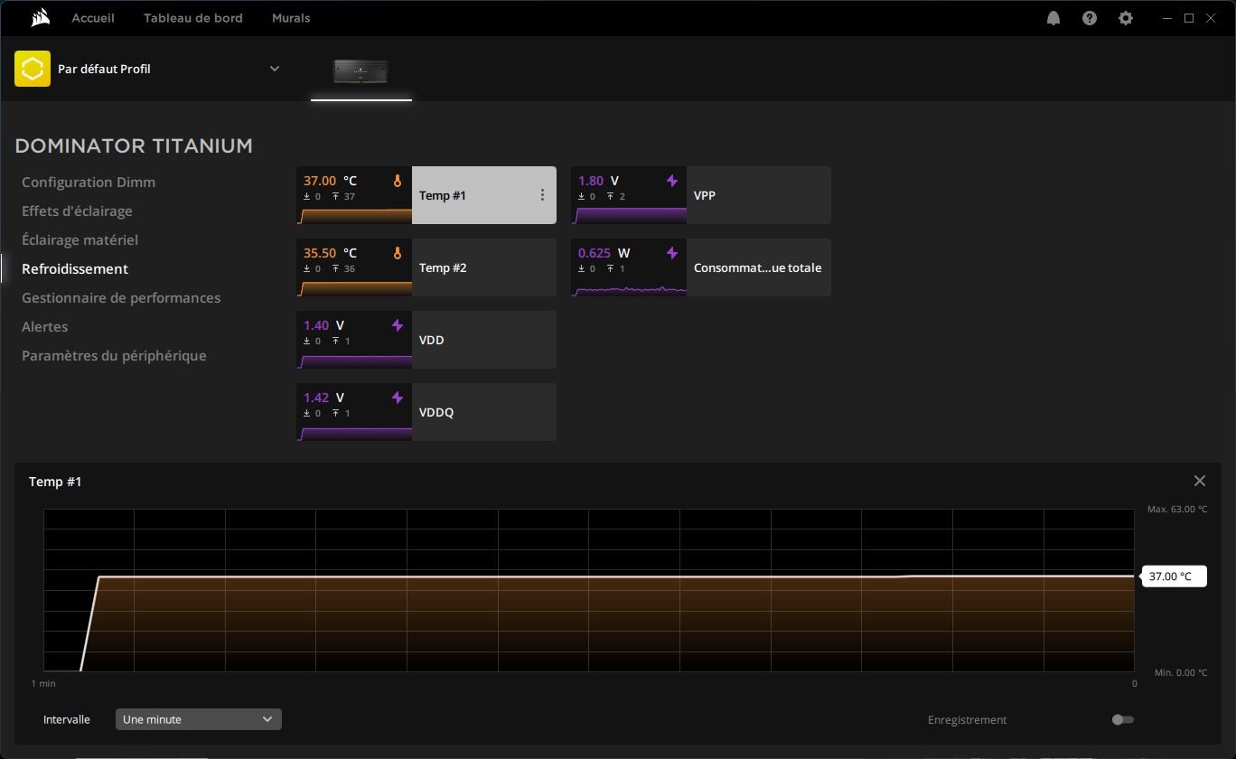 test corsair dominator platinium first edition