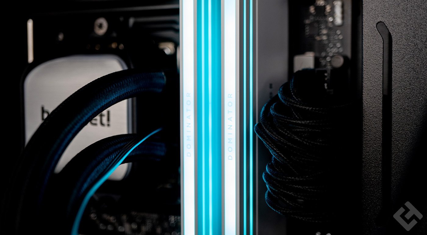 test de la Corsair Dominator Titanium DDR5 First Edition 