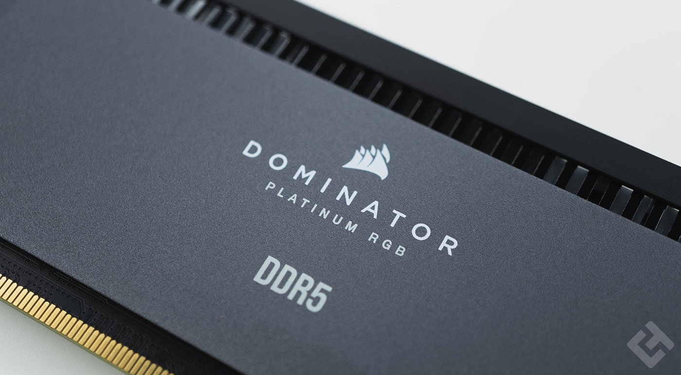 test corsair dominator platinium rgb ddr5 amd