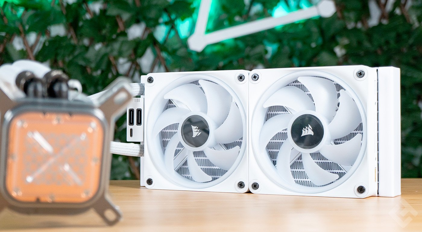test du corsair icue link h100i