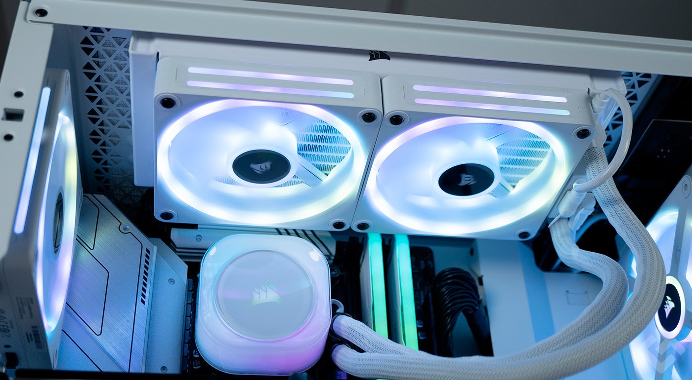 test du corsair icue link h100i