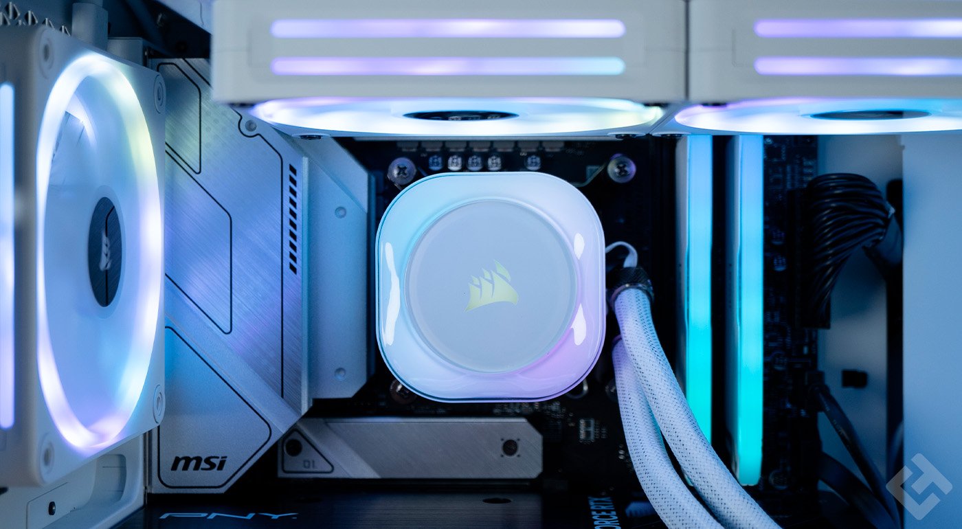 test du corsair icue link h100i