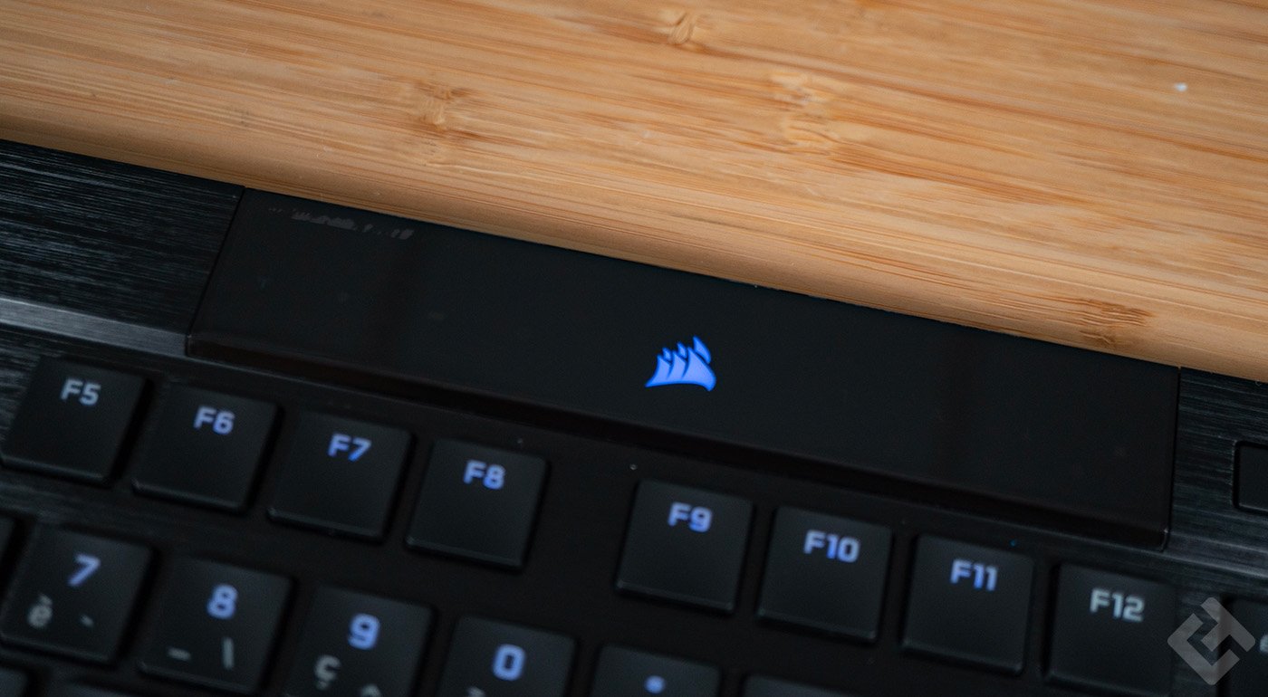test du corsair k100 air