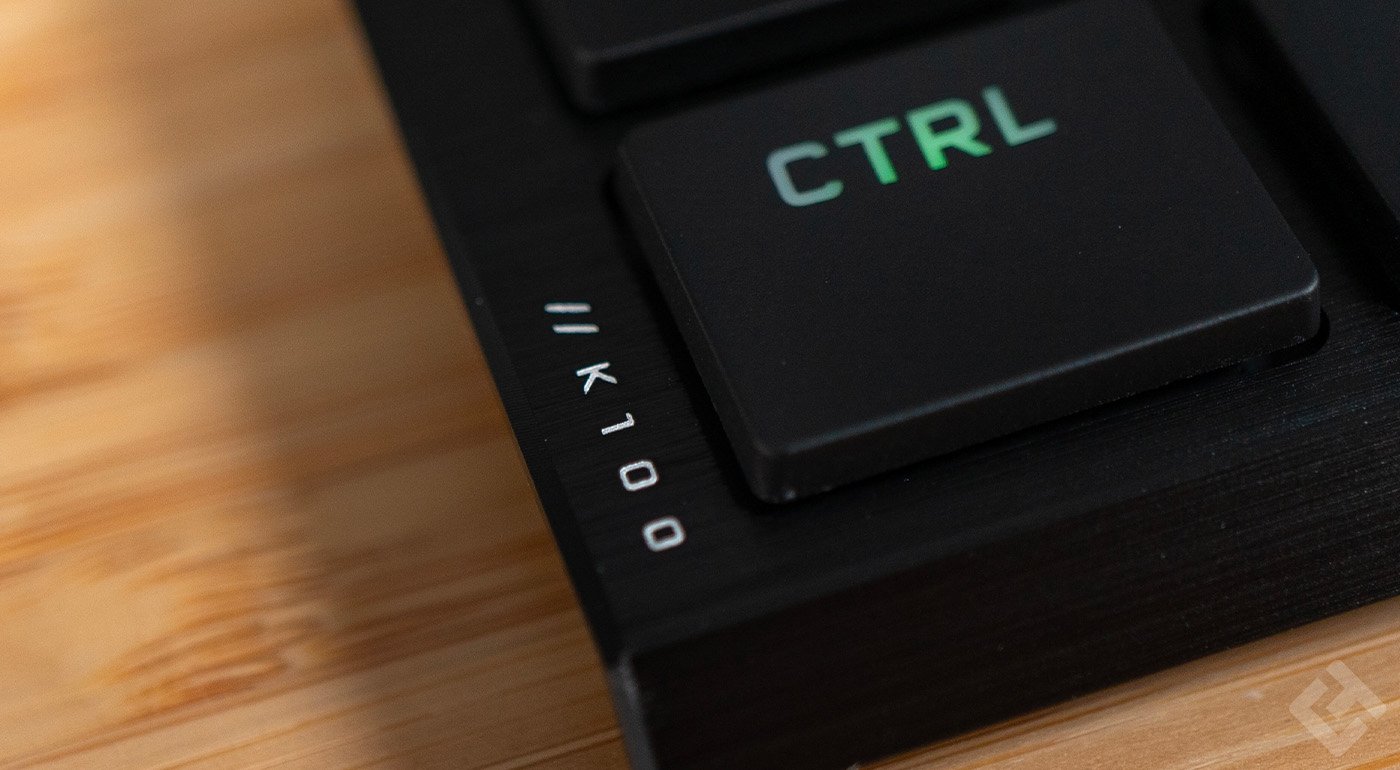 test du corsair k100 air