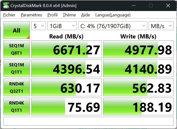 ssd du corsair voyager a1600