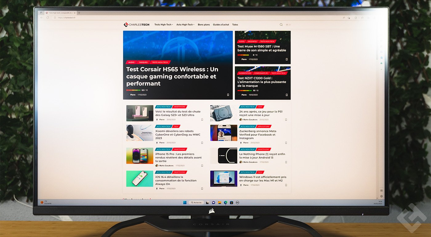 test corsair xeneon 32uhd144